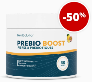 PreBio Boost complément alimentaire prébiotique pour la digestion